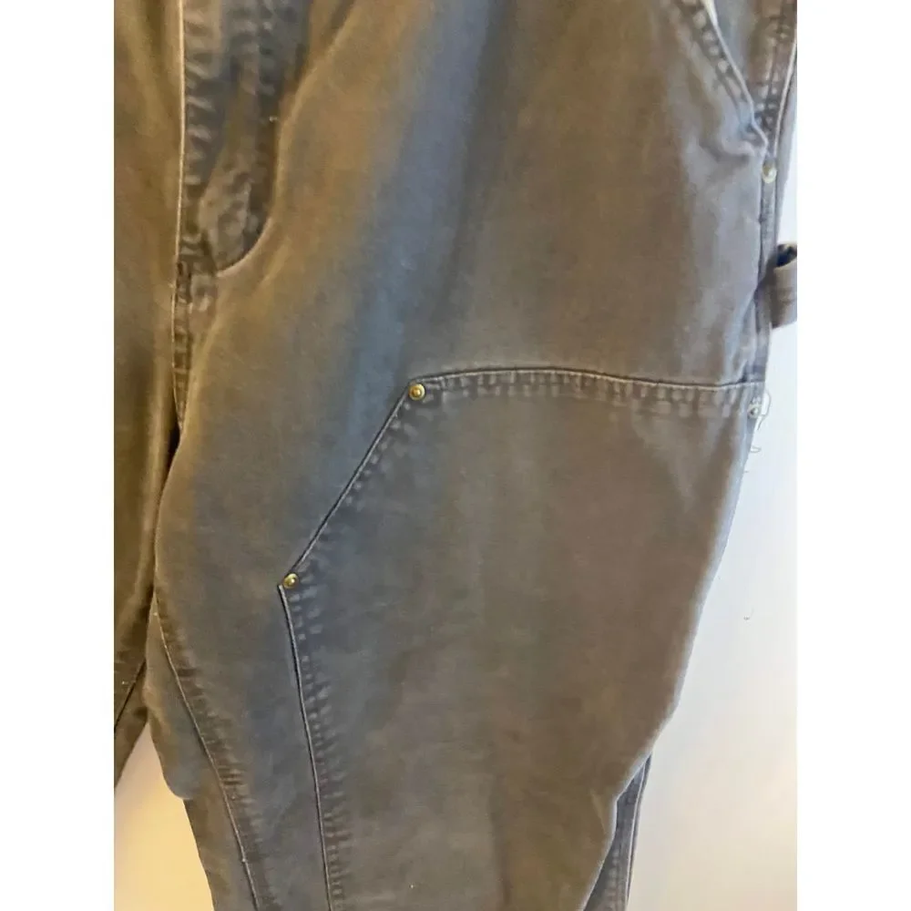 Bear River Workwear Carpenter Denim Jean‎ Pants  green dungarees 42x31